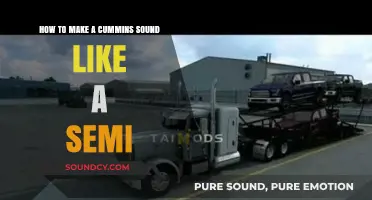 Transform Your Cummins: Achieve That Iconic Semi-Truck Rumble Sound