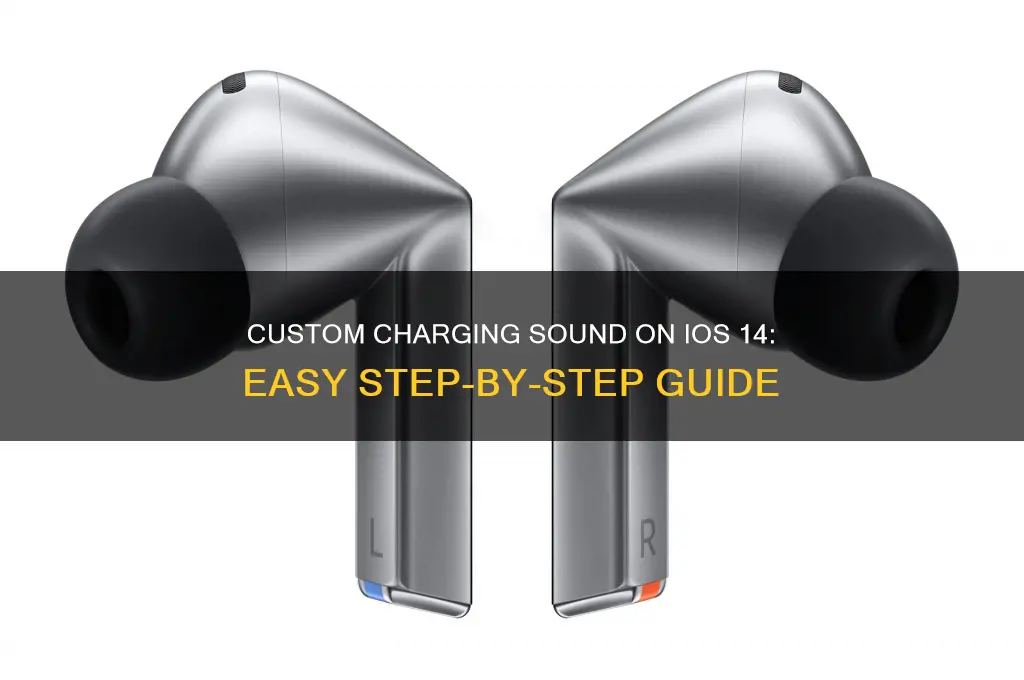 how to make a custom charging sound ios 14