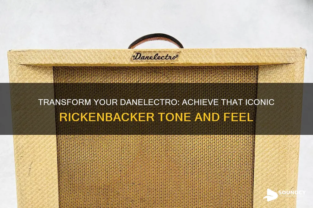 how to make a danelectro sound like a rickenbacker