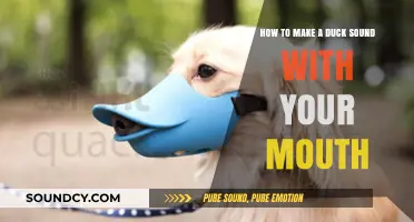 Master the Art of Quacking: How to Make a Duck Sound with Your Mouth