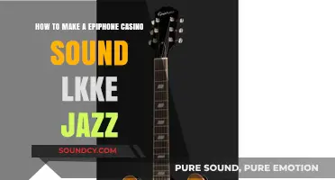 Jazz Up Your Epiphone Casino: Tips for Authentic Jazz Tone
