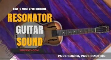 Crafting Authentic Resonator Tones: Tricks for Your Fake National Guitar