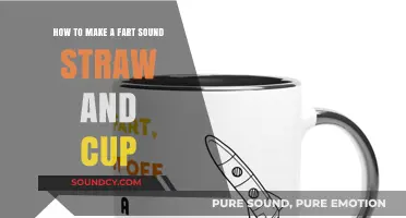 Master the Art of Making Fart Sounds with a Straw and Cup