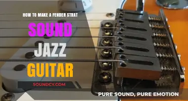 Transform Your Fender Strat into a Smooth Jazz Guitar: Tips & Tricks