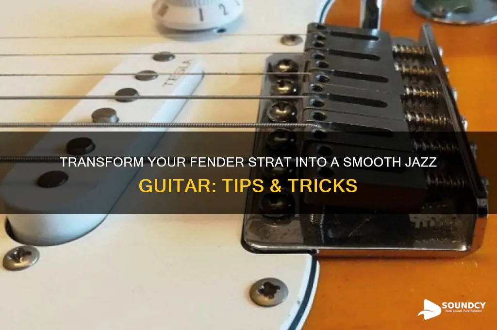 how to make a fender strat sound jazz guitar