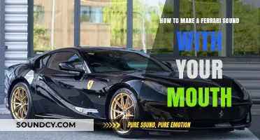 Master the Art of Mimicking a Ferrari's Roar with Your Mouth