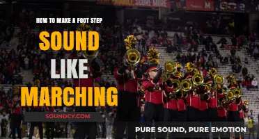 Mastering the Art of Creating Convincing Marching Footsteps in Audio