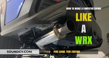 Transform Your Forester's Exhaust Note to Match the WRX's Roar