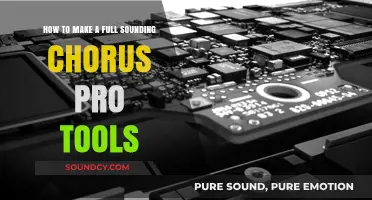 Crafting a Rich, Full-Sounding Chorus in Pro Tools: Expert Techniques