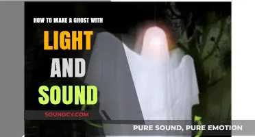 Create Spooky Illusions: Crafting a Ghost with Light and Sound Effects
