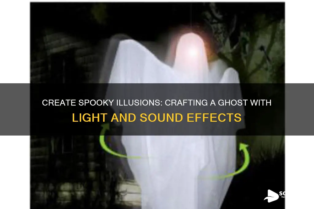 how to make a ghost with light and sound
