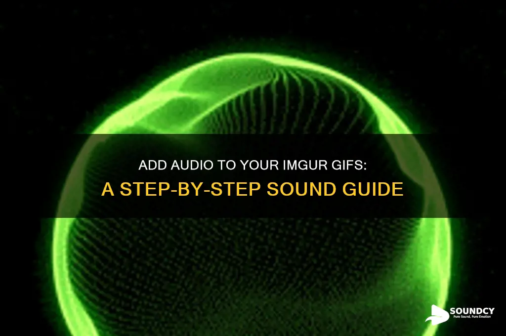 how to make a gif with sound for imgur