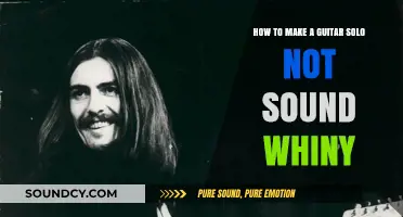 Crafting Powerful Guitar Solos: Techniques to Avoid Whiny Tones