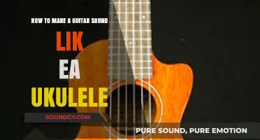 Transform Your Guitar: Techniques to Achieve a Ukulele-Like Sound