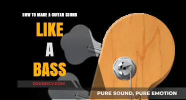 Transform Your Guitar: Techniques to Emulate Deep Bass Tones Effectively
