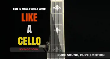 Transform Your Guitar's Tone: Techniques to Emulate Cello Sounds