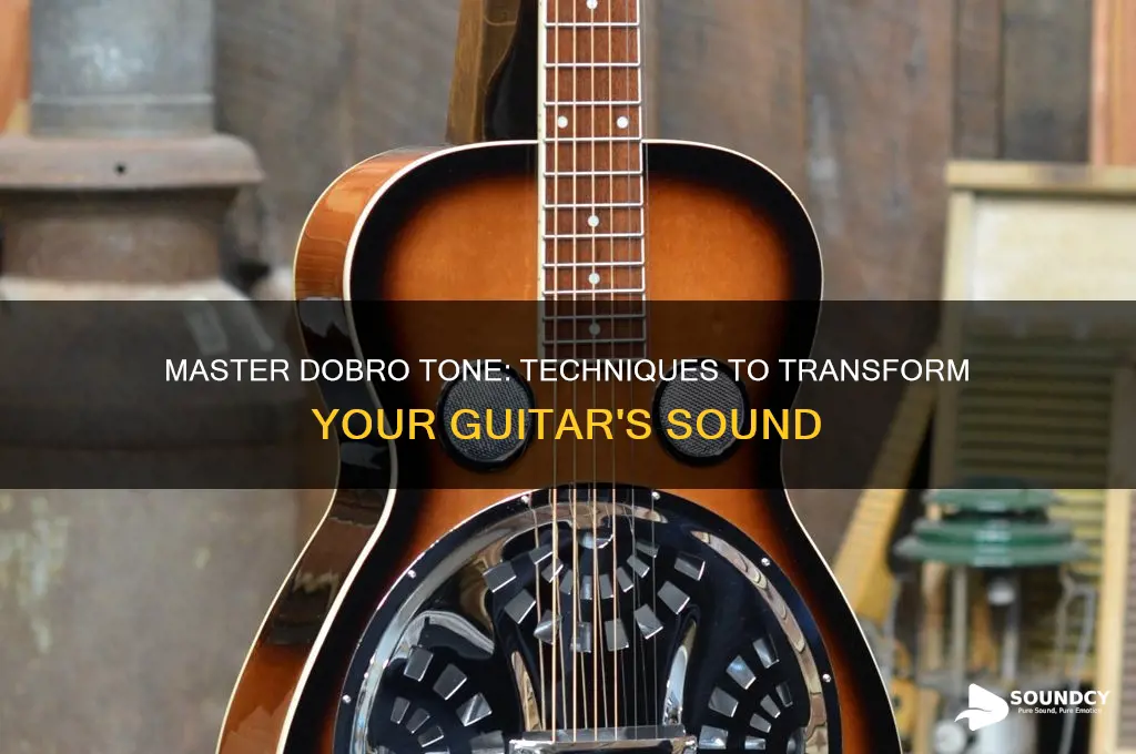 how to make a guitar sound like a dobro