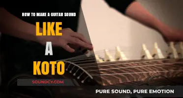 Transform Your Guitar: Techniques to Emulate the Koto's Unique Sound