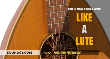 Transform Your Guitar: Techniques to Emulate the Lute's Unique Sound