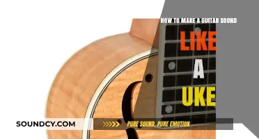 Transform Your Guitar's Tone: Achieving Ukulele-Like Sounds with Simple Techniques