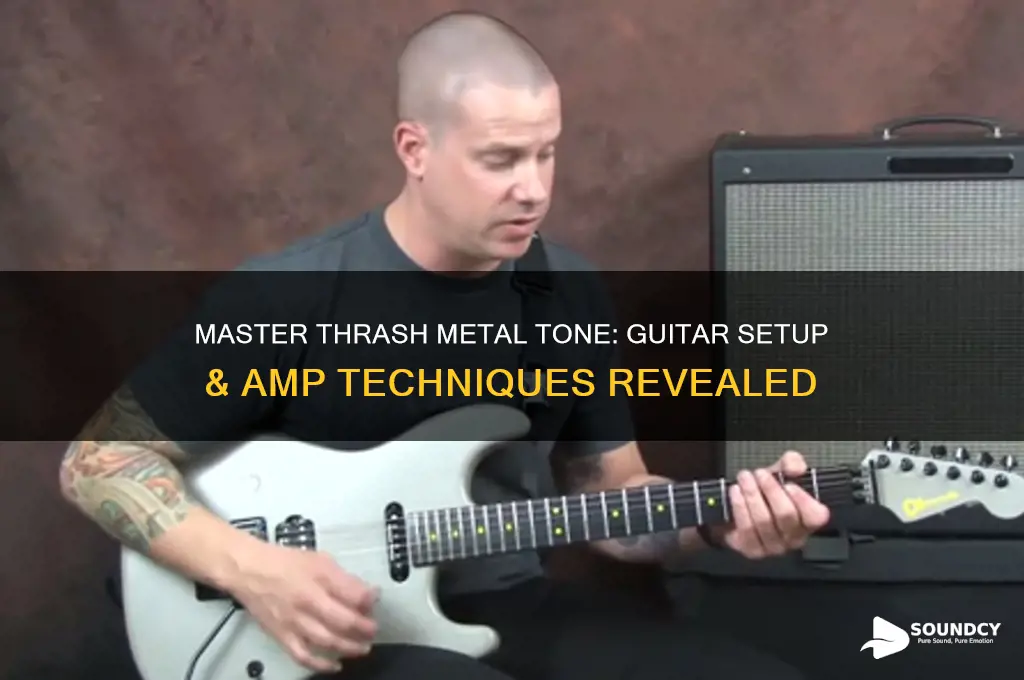 how to make a guitar sound like thrash metal
