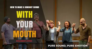 Mastering Mouth Sounds: How to Create Realistic Gunshot Effects