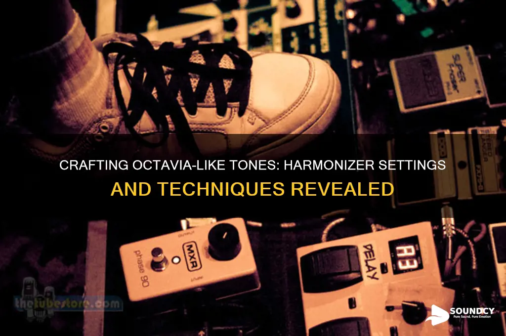 how to make a harmonizer sound like an octavia