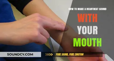 Mastering the Art of Creating a Realistic Heartbeat Sound Orally