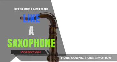 Transform Your Kazoo: Techniques to Mimic Saxophone Sounds Effortlessly
