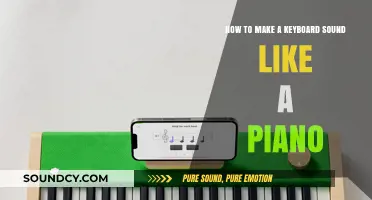 Transform Your Keyboard into a Piano: Simple Sound Customization Tips