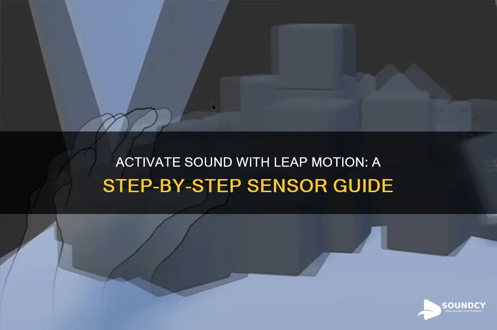 how to make a leap motion sensor activate sound
