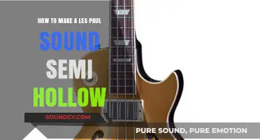 Transform Your Les Paul: Achieve Semi-Hollow Tone with These Techniques