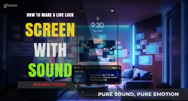 Create Dynamic Live Lock Screens with Sound: A Step-by-Step Guide