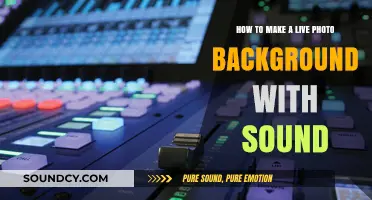 Create Dynamic Live Photo Backgrounds with Sound: A Step-by-Step Guide
