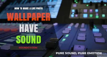 Add Sound to Your Live Photo Wallpaper: A Simple Guide