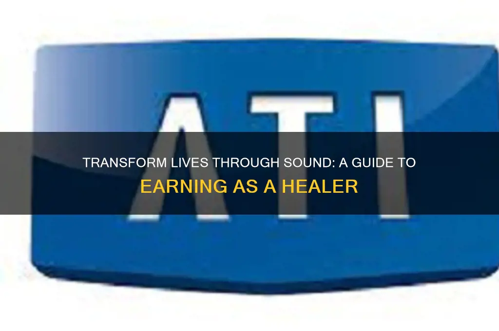 how to make a living as a sound healer
