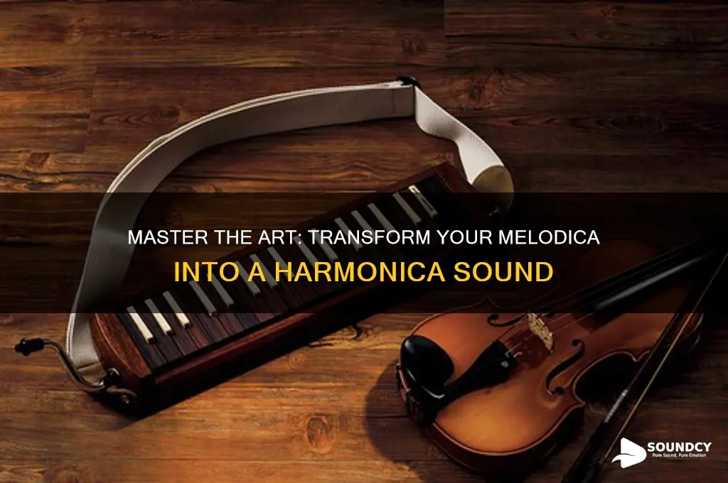 how to make a melodica sound like an harmonica