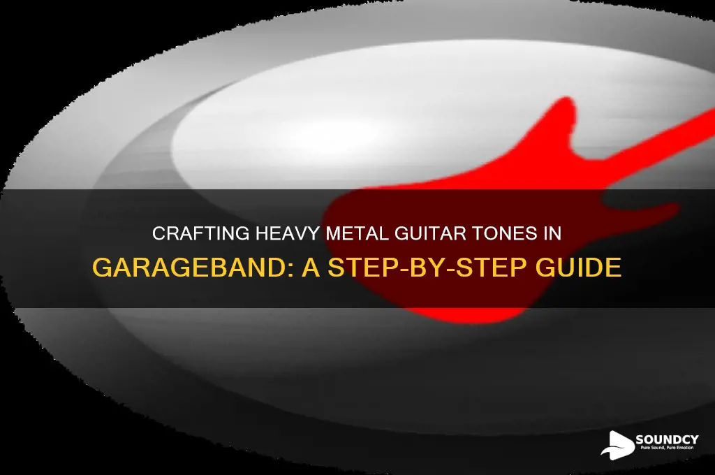 how to make a metal guitar sound in garageband