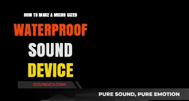 Crafting Tiny Waterproof Sound Devices: A DIY Micro-Sized Guide
