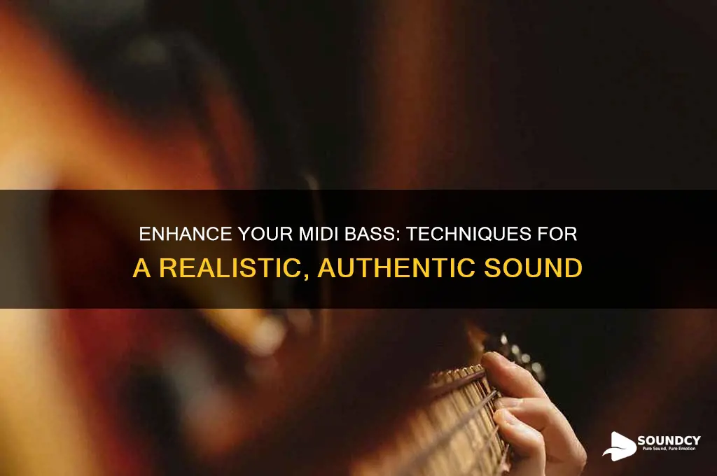 how to make a midi bass sound more real