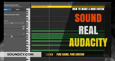Mastering Realistic MIDI Guitar Sounds in Audacity: A Step-by-Step Guide