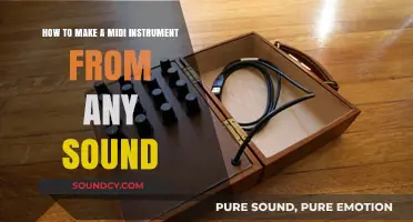 Crafting MIDI Magic: Transform Any Sound into a Playable Instrument