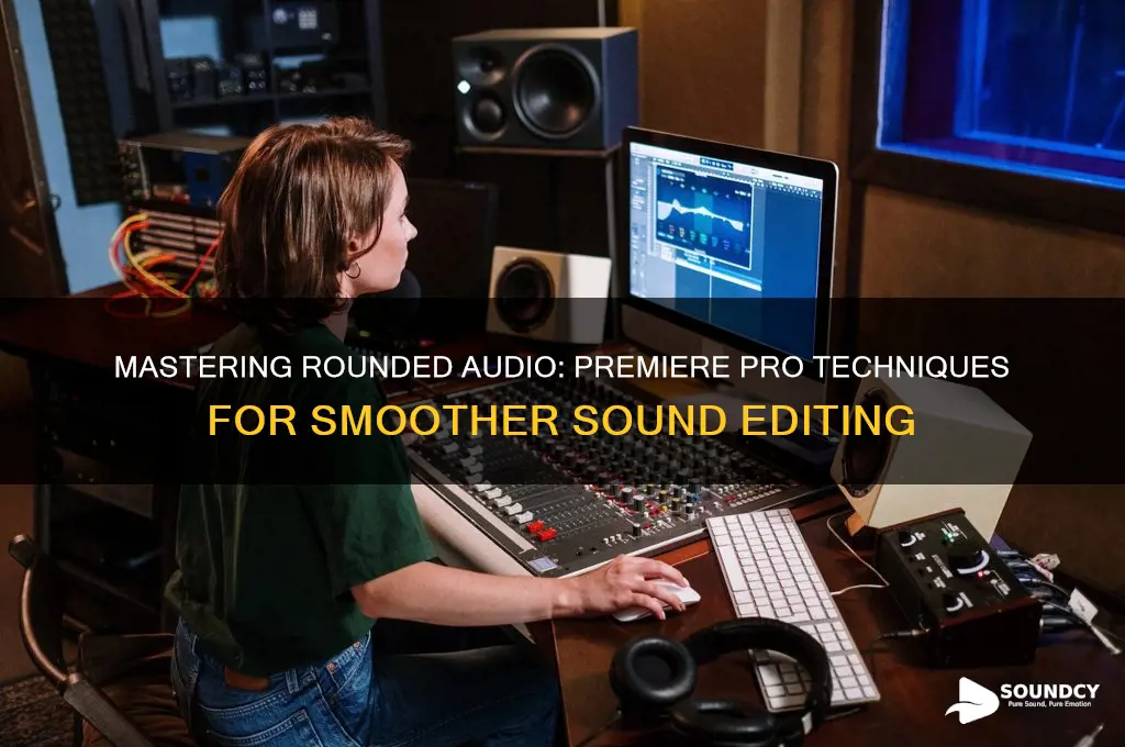 how to make a more round sound in premiere