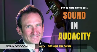 Crafting Deep Movie Bass in Audacity: A Step-by-Step Guide
