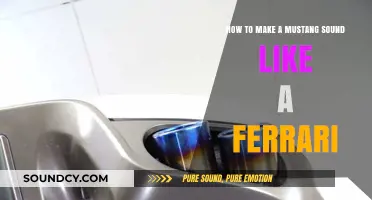 Transform Your Mustang's Exhaust to Mimic Ferrari's Iconic Roar