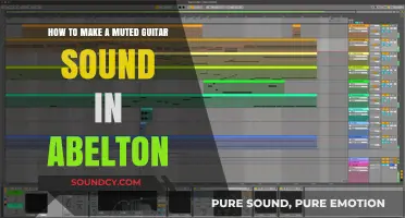 Crafting Muted Guitar Effects in Ableton Live: A Step-by-Step Guide