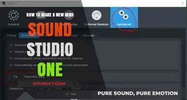Creating Your New MIDI Sound Studio in Studio One: A Guide