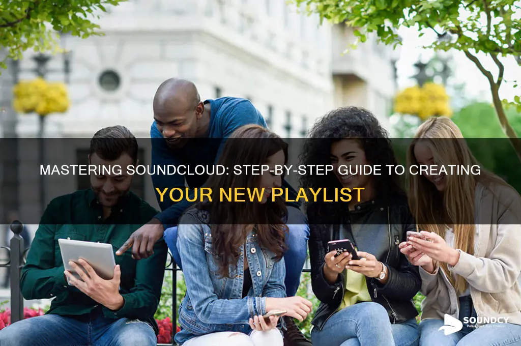 how to make a new playlist on sound cloud