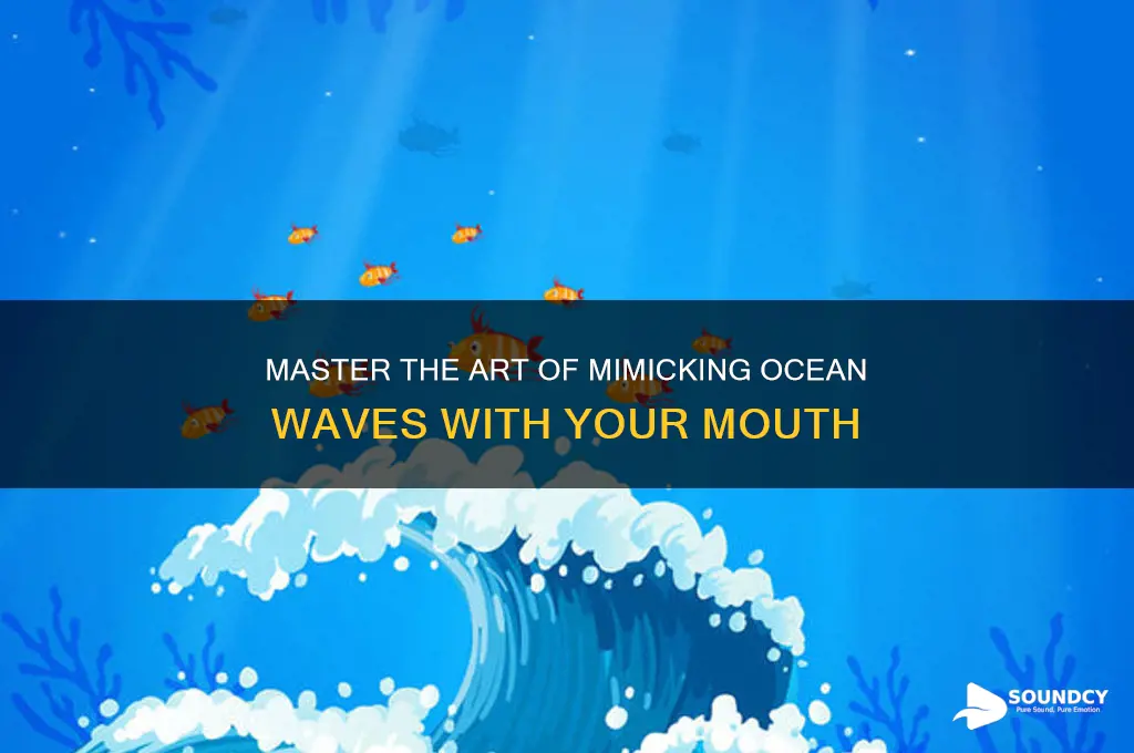 how to make a ocean sound with your mouth