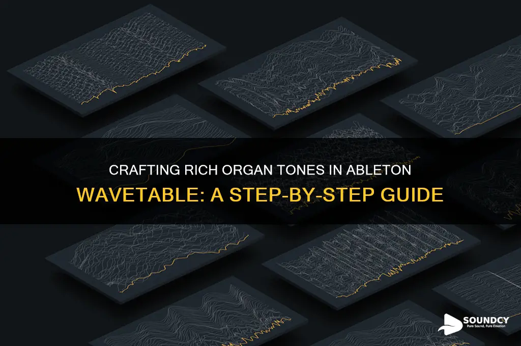 how to make a organ sound with ableton wavetable